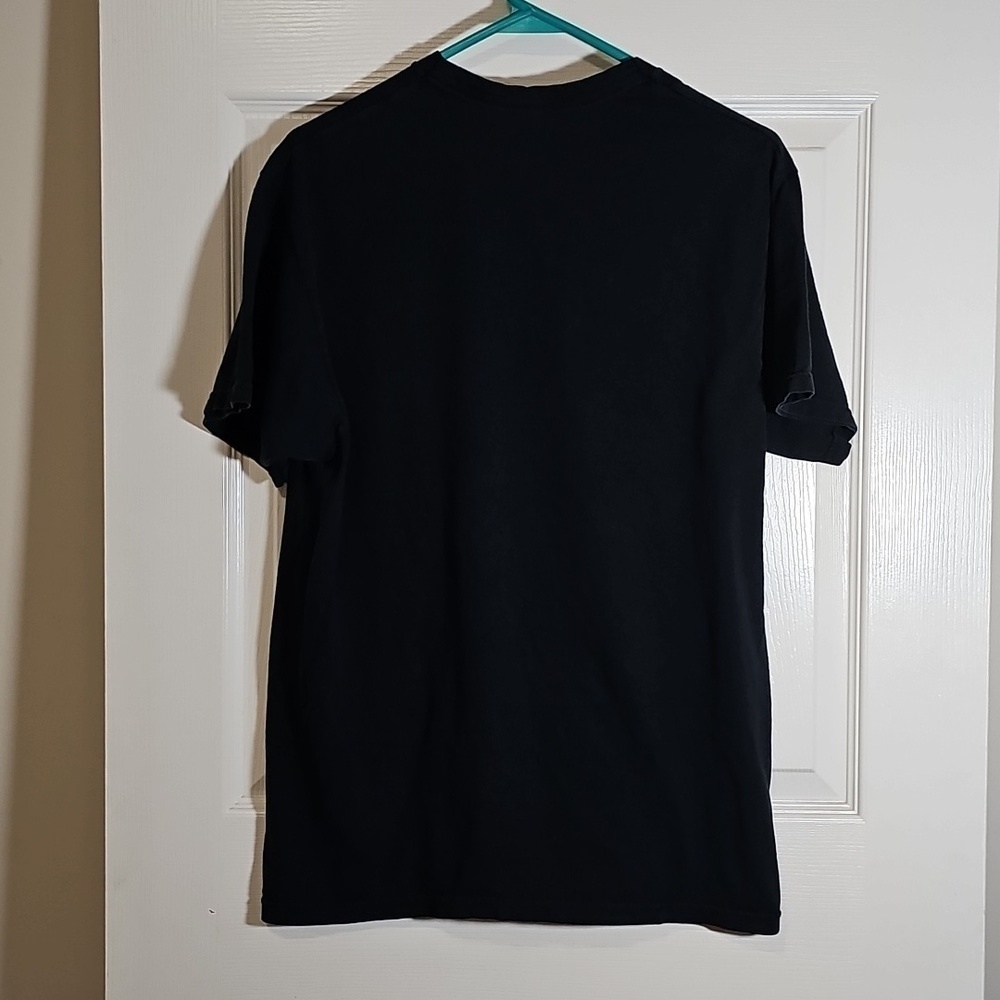 Set Of 4 Cotton T-shirts Solid Striped Crewneck V-Neck Men's Size L - Picture 7 of 13